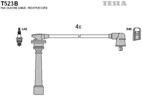 Фото 1/2 Провода высоковольтные HYUNDAI Accent / Elantra TESLA T523B