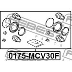 0175MCV30F, Ремкомплект суппорта тормозного TOYOTA CAMRY ACV3#/MCV3# 01-06