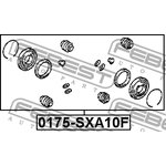 0175-SXA10F, Ремкомплект суппорта тормозного переднего
