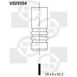 V029354, КЛАПАН 29x6x92.2 EX CHV/DAE/OPL/SAAB 1.8-3.0 (X18XE-Z30XE/C/T20SED) 93-