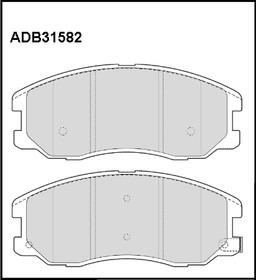 ADB31582, Колодки тормозные дисковые | перед |