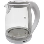 Стеклянный электрический чайник ATH-2471 white