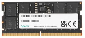 Фото 1/2 Оперативная память 32Gb DDR5 4800MHz Apacer SO-DIMM (FS.32G2A.PTH)