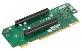Фото 1/2 Райзер-карта SuperMicro RSC-W2-66 Riser Card 2U, (2 PCI-Ex16), Left Slot (WIO) Passive