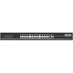 OSNOVO SW-62422 PoE Switch(400W) Fast Ethernet PoE Switch with 24 x RJ45 ports + ...