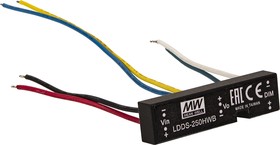 Фото 1/2 LDDS-350HWB, DC/DC LED Driver, вх 12-56В, вых 2-45В/350мА, преобразователь для светодиодного освещения