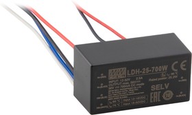 Фото 1/2 LDH-25-500W, LED Driver 25W 500mA 12.5 ... 50V