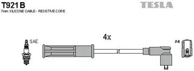Фото 1/2 Провода высоковольтные RENAULT Logan/LADA Largus 1.4-1.6 8кл TESLA T921B
