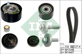 Фото 1/3 530 0639 10, Комплект ГРМ RENAULT 1.6I 16V 2003 =  (ролик 2шт+ремень 132x27)