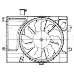 LFK08X0, Э/вентилятор охл. для а/м Hyundai Elantra (MD) (11-)/KIA CEED (12-) (с ...