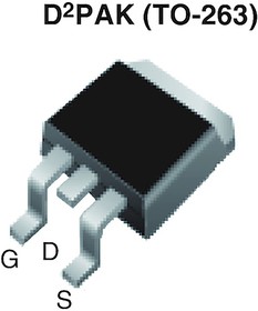 Фото 1/2 N-Channel MOSFET, 19 A, 600 V, 3-Pin D2PAK SIHB22N60EF-GE3