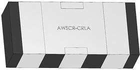 Фото 1/3 AWSCR-7.37CRLA-C15-T3, Ceramic Resonator, 7.37MHz 15pF, 3-Pin, 4.5 x 2 x 1.2mm