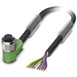 1522639, Female 8 way M12 to Sensor Actuator Cable, 3m