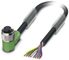 1522639, Sensor Cables / Actuator Cables SAC-8P- 3.0-PUR/ M12FR