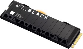 Фото 1/5 Накопитель WD SSD Black SN850X, 1.0TB, M.2(22x80mm), NVMe, PCIe 4.0 x4, 3D TLC, R/W 7300/6300MB/s, IOPs 800 000/1 100 000, TBW 600, DWPD 0.3