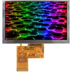 MDT0500D6IH-RGB, TFT ЖК-дисплей, 5 ", 800 x 480 Pixels, Ландшафтный, RGB, 3.3В