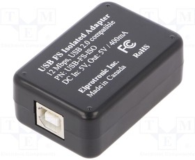 USB-FS-ISO, Аксессуары: изолятор; IDC14,IDC20; Интерфейс: USB 2.0