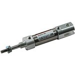 NCJ2D16-050, Pneumatic Piston Rod Cylinder - 16mm Bore, 12.7mm Stroke ...
