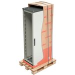 DKC CQE floor cabinet assembled with door and rear panel HxWxD 2000x600x600 mm