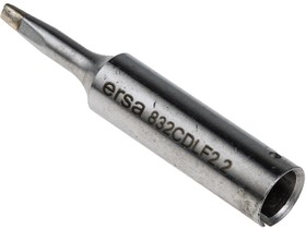 Фото 1/3 0832CDLF/SB, Tip; chisel; 2.2mm; for soldering station; ERSA-RDS80