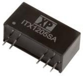Фото 1/2 ITX1205S, Isolated DC/DC Converters - Through Hole DC-DC, 6W, 2:1 INPUT, SIP