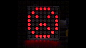 Фото 1/3 104020089, LED Lighting Development Tools Grove - Red LED Matrix w/Driver