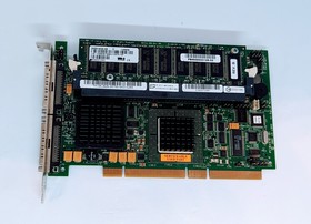 Контроллер LSI Logic MR320-2X PCBX518-B1 (01-01013-03/L1-01013-03) 256MB MegaRaid 2 Channel SCSI U320 RAID PCI-X OEM