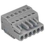 231-107/026-000, Pluggable Terminal Block, 5 mm, 7 Positions, 28 AWG, 12 AWG ...