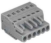 231-107/026-000, Pluggable Terminal Block, 5 mm, 7 Positions, 28 AWG, 12 AWG, 2.5 mm?, Clamp
