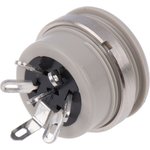 930954517 MAB 6100 grey, MAB 6 Pole Din Socket, DIN 45322, 4A, 34 V ac/dc IP30 ...
