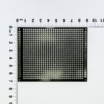 70x90mm-B Плата печатная макетная двусторонняя шаг 2.54 черная