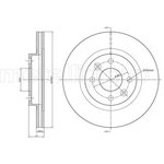 23-0549C, 23-0549C_диск тормозной передний!\ Renault Clio/Megane/R19 1.4-1.9TDi 90