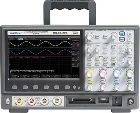 Фото 1/2 DOX3104, DOX 3104 DOX3000 Series Digital Bench Oscilloscope, 4 Analogue Channels, 100MHz