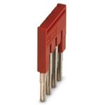 3030132, Plug-in bridge - pitch: 4.2 mm - number of positions: 4 - color: red