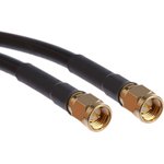 415-0038-060, 415 Series Male SMA to Male SMA Coaxial Cable, 1.5m, RG58 Coaxial ...