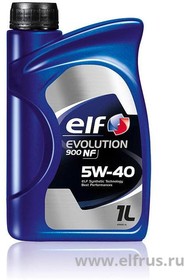 Масло моторное синтетическое ELF EVOLUTION 900 NF 5W-40 1л (10150301) 11050301