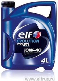 Масло моторное ELF Evolution 700 STI 10W-40 полусинтетическое 4 л 201552