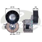 T39137, Ролик натяжной PEUGEOT BOXER 06-, CITROEN JUMPER 06-, FIAT DUCATO 06-,