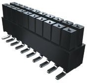 Фото 1/2 IPS1-105-01-L-D, Power to the Board .100\" Mini Mate Isolated Power Connector Socket Strip