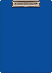 Фото 1/5 Папка-планшет Buro -PD6003/BLUE A4 пластик 1мм синий