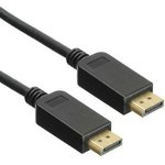 Кабель аудио-видео Buro DisplayPort (m) - DisplayPort (m) , ver 1.4, 3м, GOLD ...
