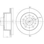 23-0732, Диск тормозной Jumper Ducato Boxer