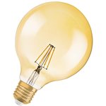 Лампа светодиодная филаментная Edition 1906 GLOBE 4Вт шар 2400К тепл. бел ...