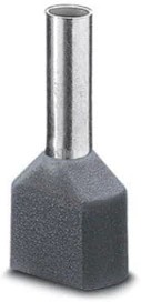 3201000, Terminals 2 X 4mm GRY TWIN