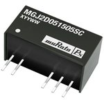 MGJ2D121802SC, Isolated DC/DC Converters - Through Hole DC/DC TH 12-18/2.5V 5.2KV