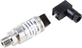 Фото 1/3 Pressure Sensor, -1bar Min, 24bar Max, Current Output, Relative Reading