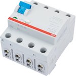 Differential current switch 4P 40A 300mA type AC F204 2CSF204001R3400