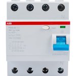 Differential current switch 4P 40A 300mA type AC F204 2CSF204001R3400
