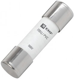 Photo 1/10 PVC 10x38, 25A, 500V, gG, Cylindrical fuse box