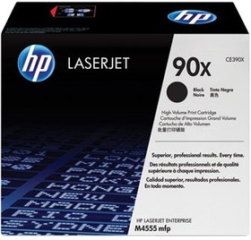 Фото 1/8 Картридж лазерный HP 90X CE390X черный (24000стр.) для HP LJ M4555
